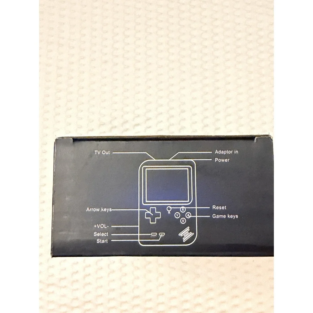 Game Box Plus Handheld Retro Console 400 Games Built-In Portable Player